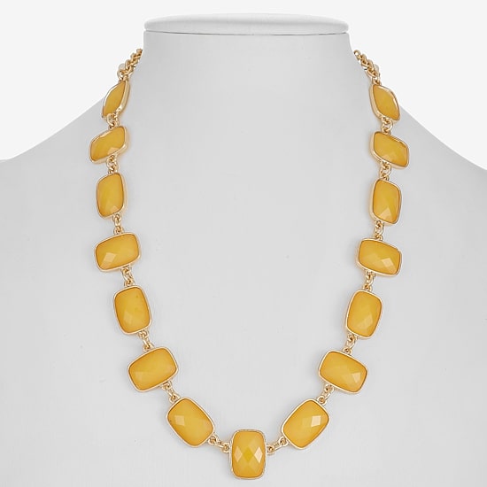 Liz Claiborne Womens 17 Inch Collar Necklace
