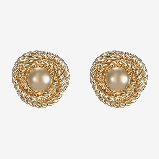 Monet Jewelry 16mm Knot Stud Earrings