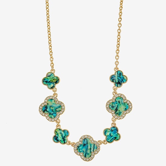Monet Jewelry Womens 17 Inch Collar Necklace