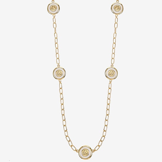 Liz Claiborne 50th Anniversary Womens 36 Inch Strand Necklace