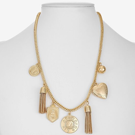 Liz Claiborne 50th Anniversary Womens 17 Inch Collar Necklace
