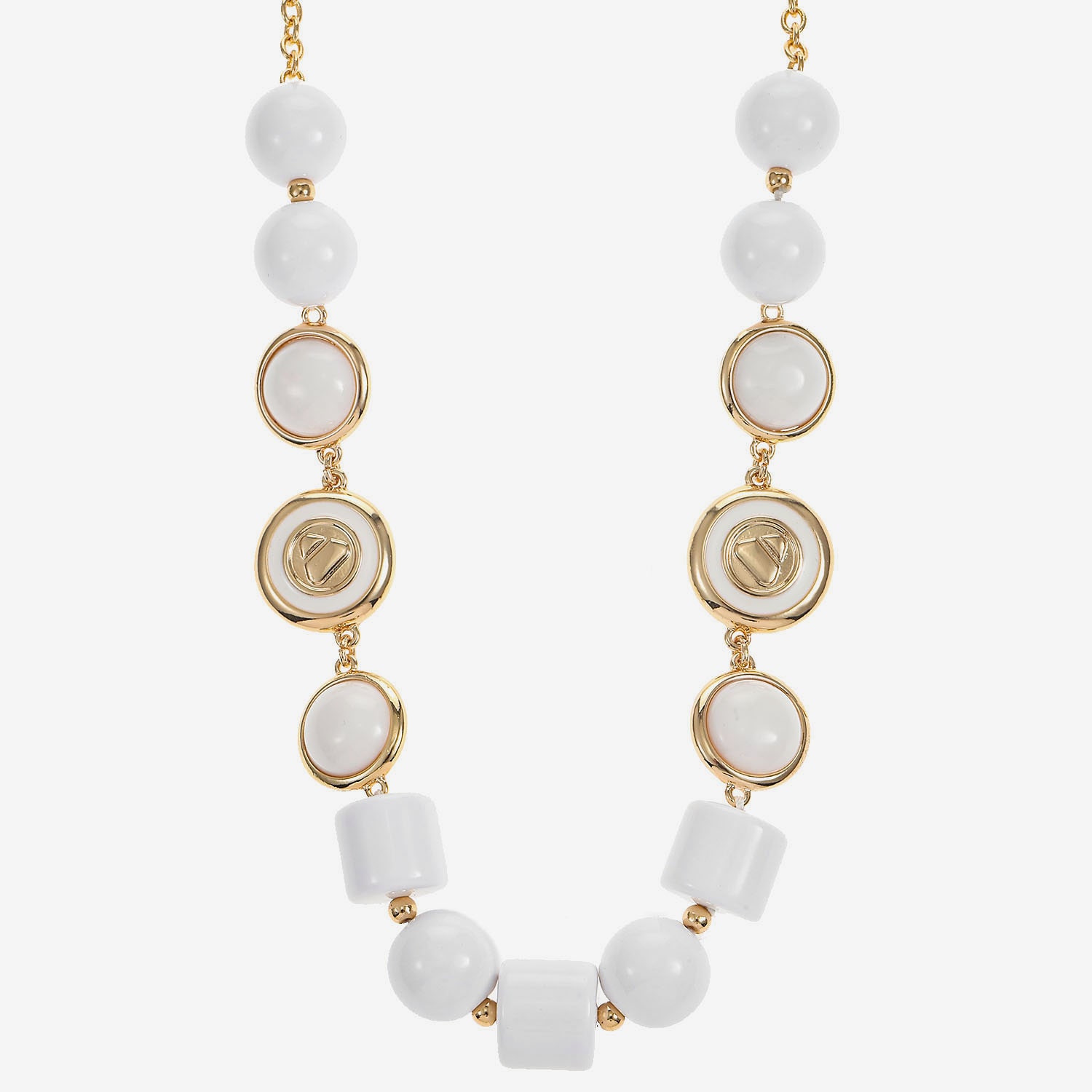 Liz Claiborne 50th Anniversary Womens 17 Inch Collar Necklace