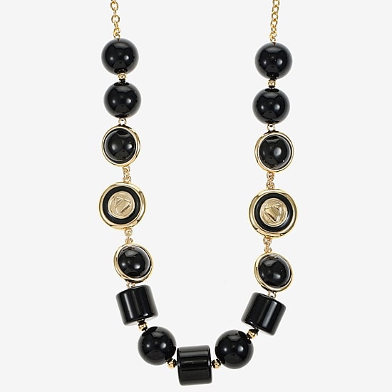 Liz Claiborne 50th Anniversary Womens 17 Inch Collar Necklace