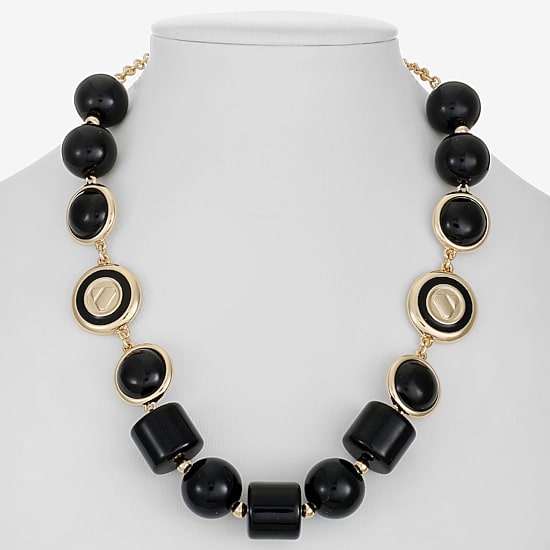 Liz Claiborne 50th Anniversary Womens 17 Inch Collar Necklace