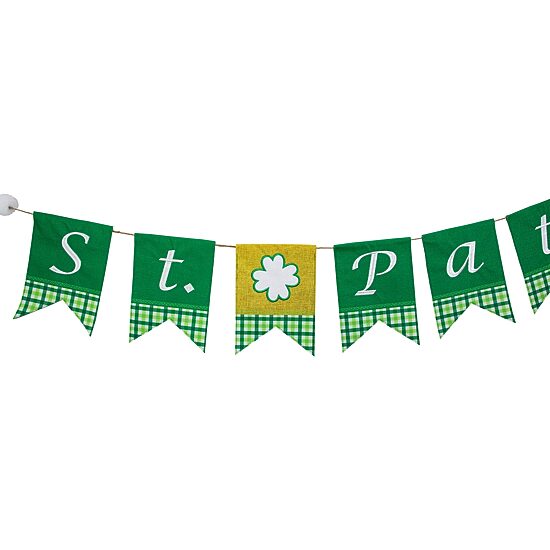 Northlight 8ft Plaid Sowtail Flag Banner