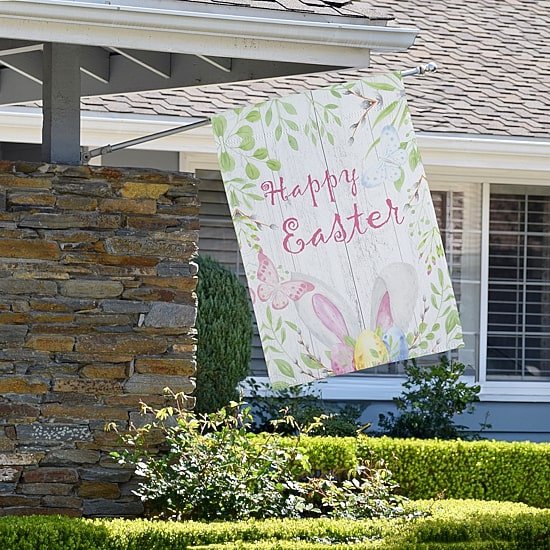 Northlight 28" Happy Bunny Ears Outdoor Flags