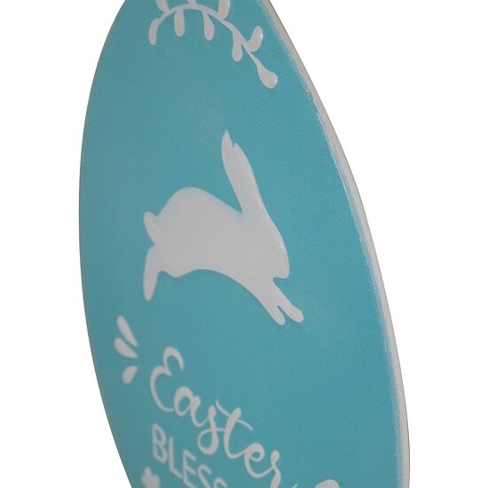 Northlight 10" Egg Metal Wall Sign