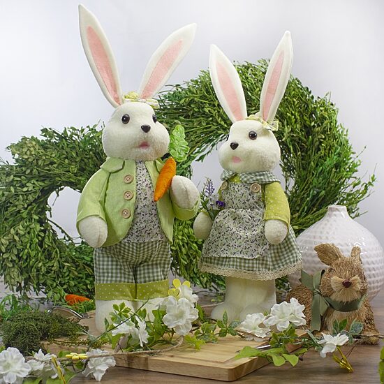 Northlight 20" Standing Rabbit Easter Figurine