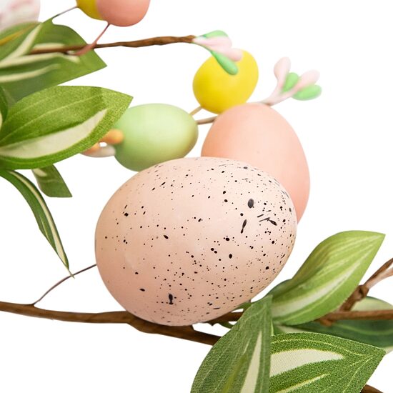 Northlight 6ft Eggs And Flower Buds Artificial Easter Indoor Garland