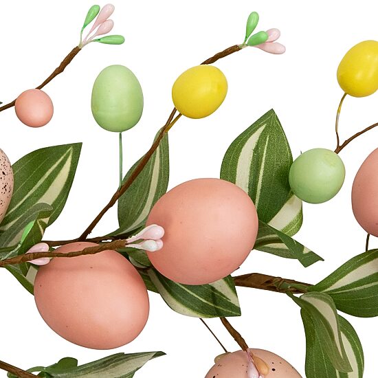 Northlight 6ft Eggs And Flower Buds Artificial Easter Indoor Garland