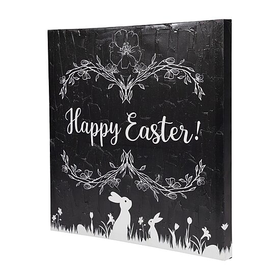 Northlight 18" Happy Bunnies Canvas Art