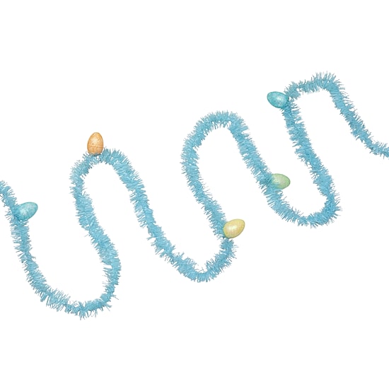 Northlight 25ft Blue With Eggs Easter Indoor Outdoor Garland