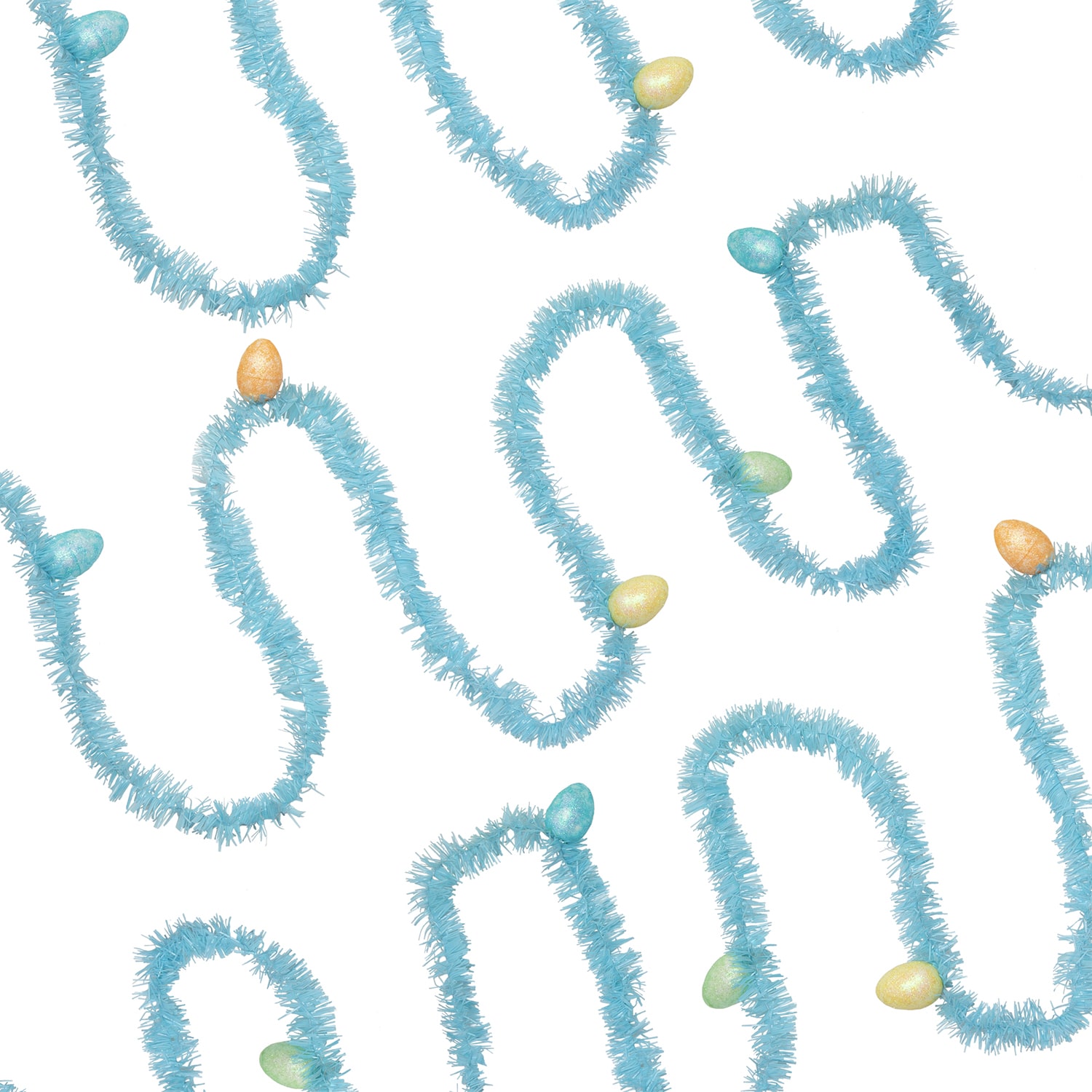 Northlight 25ft Blue With Eggs Easter Indoor Outdoor Garland