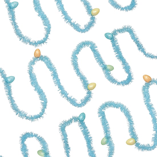 Northlight 25ft Blue With Eggs Easter Indoor Outdoor Garland