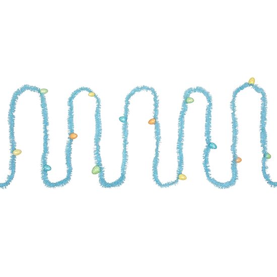 Northlight 25ft Blue With Eggs Easter Indoor Outdoor Garland