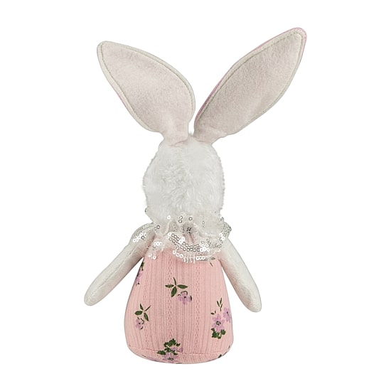 Northlight 11" Spring Floral Bunny Easter Figurine
