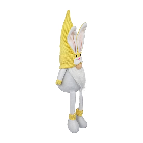 Northlight 20" Sitting Bunny Gnome Easter Gnome