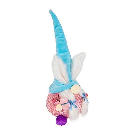 Northlight 18" Gnome Girl With Bunny Ears Easter Gnome