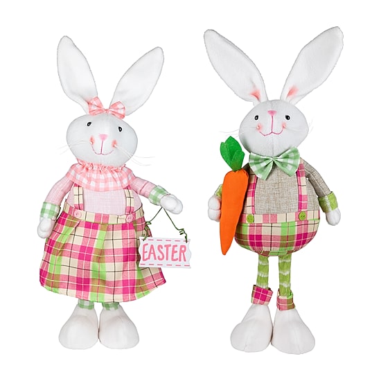 Northlight 19" Bunny Rabbit With Spring Easter Figurine