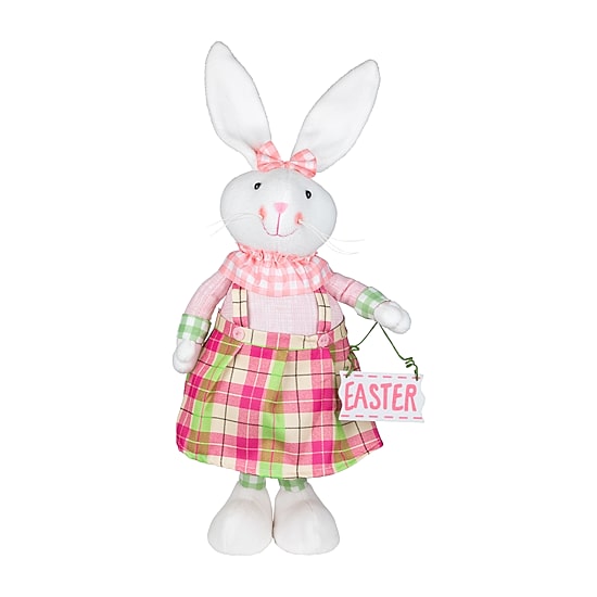 Northlight 19" Bunny Rabbit With Spring Easter Figurine