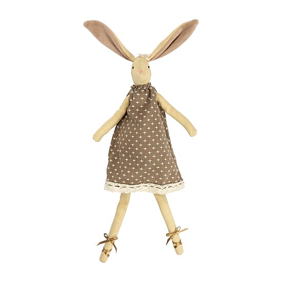 Northlight 12" Long Legged Sitting Ballerina Girl Bunny Easter Figurine