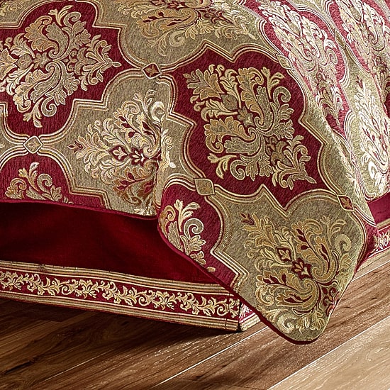 Queen Street Matilda 4-pc. Damask + Scroll Comforter Set