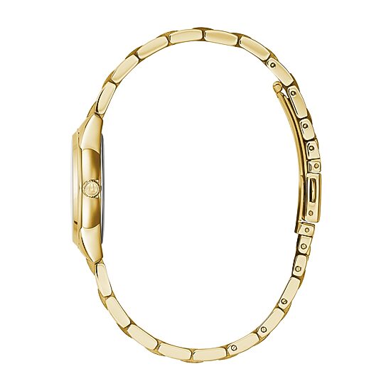 Bulova Sutton Womens Gold Tone Stainless Steel Bracelet Watch 97p150