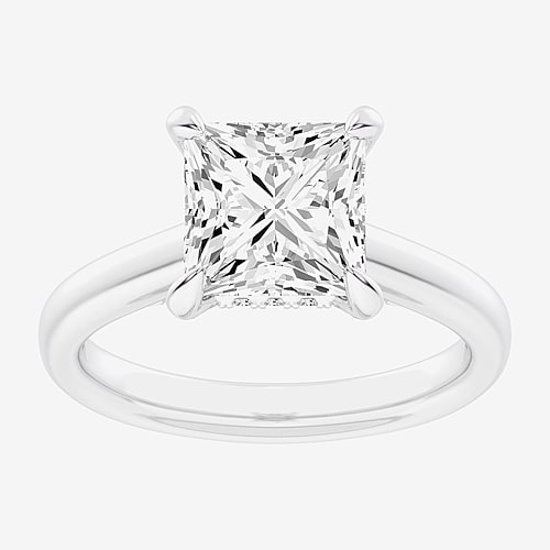 Modern Bride (g-h / Si1-si2) Womens 3 1/4 Ct. T.w. Lab Grown White Diamond 14k Gold Solitaire Engagement Ring