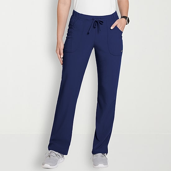 Jockey 2377 Womens Petite Stretch Fabric Scrub Pant