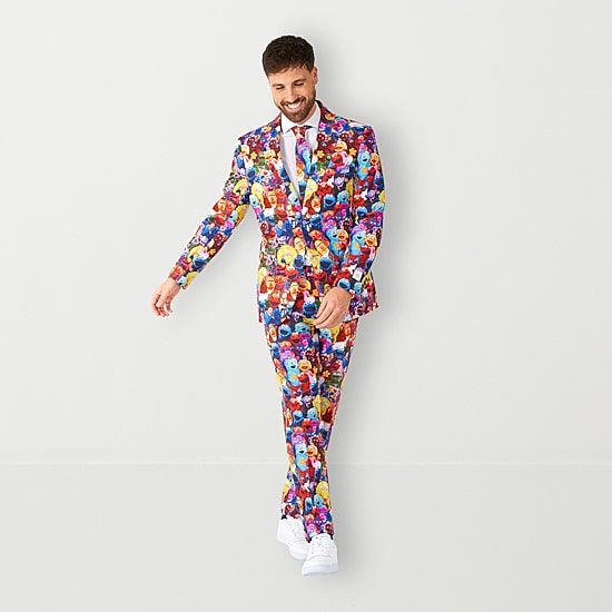 Opposuits Sesame Street Mens 3-pc. Suit Set
