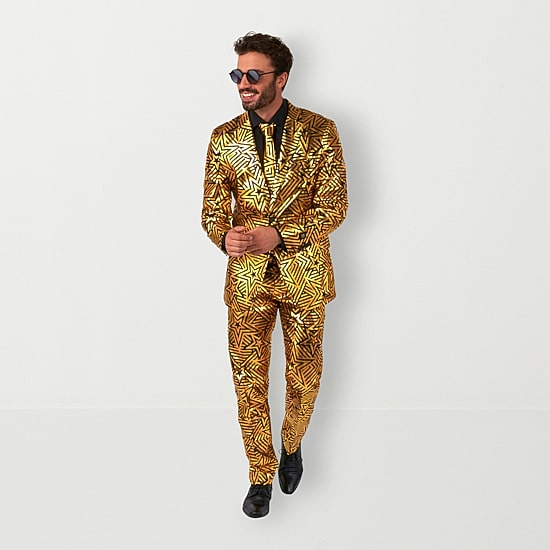 jcpenney black and gold sequin dress Opposuits Geo Star Mens 3-pc. Suit Set, Color: 24S