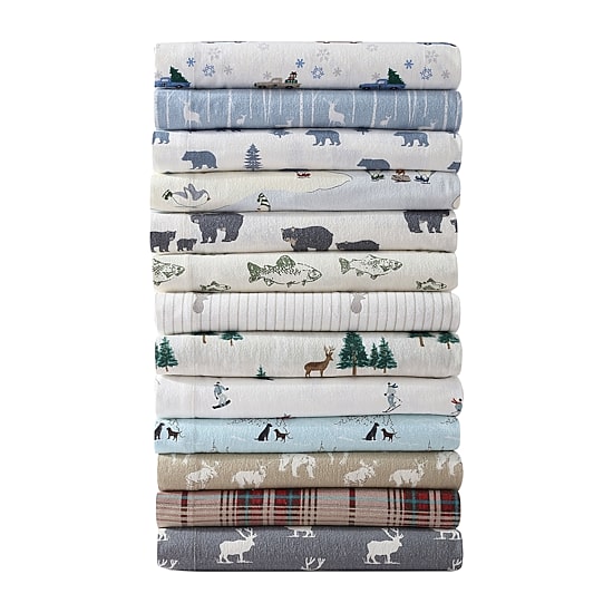 Eddie Bauer Cotton Flannel Sheet Set