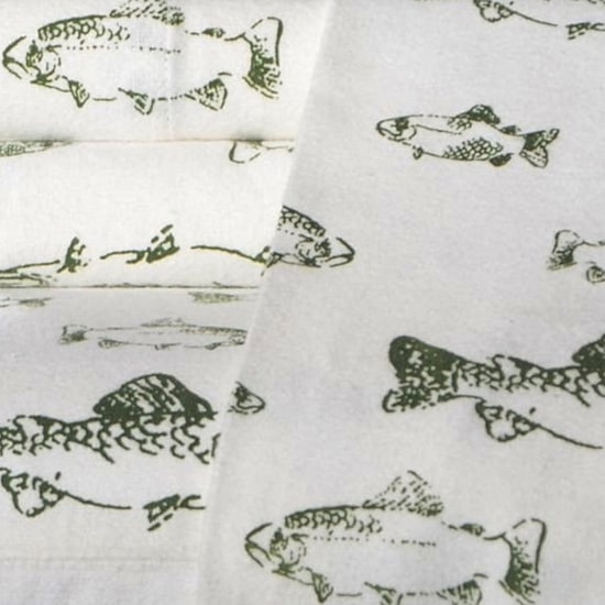 Eddie Bauer Cotton Flannel Sheet Set