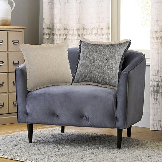 LR Home Cirra Modern Square Throw Pillow