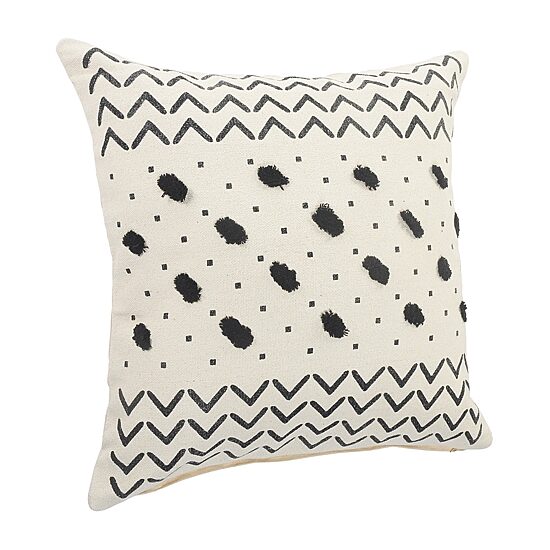 LR Home Beaux Tribal Square Throw Pillow