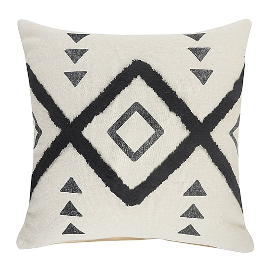 LR Home Beal Diamond Square Throw Pillow
