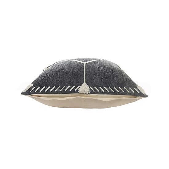 LR Home Bel Fi Diamond Square Throw Pillow