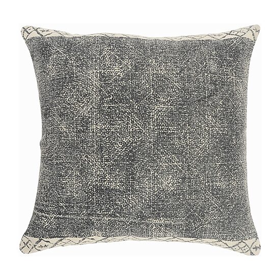 LR Home Clar Geometric Square Throw Pillow