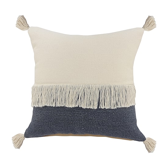 LR Home Danny Textured Square Throw Pillow