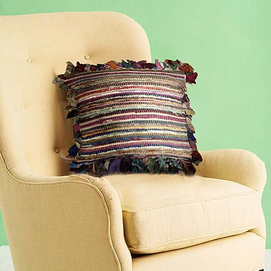 LR Home Elton Bohemian Square Throw Pillow