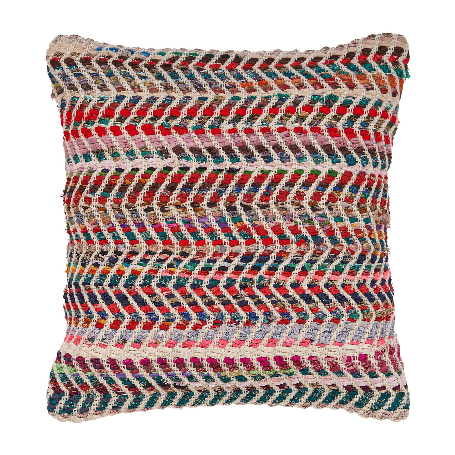 LR Home Elie Geometric Square Throw Pillow