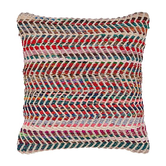 LR Home Elie Geometric Square Throw Pillow
