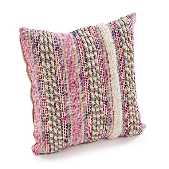 LR Home Elle Stripe Square Throw Pillow