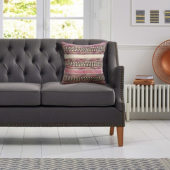 LR Home Elle Stripe Square Throw Pillow