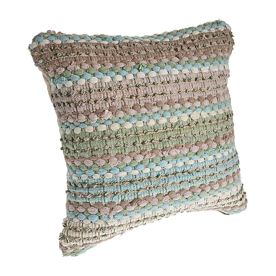 LR Home Flona Stripe Square Throw Pillow