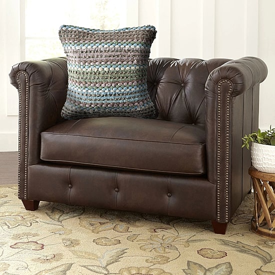 LR Home Flona Stripe Square Throw Pillow