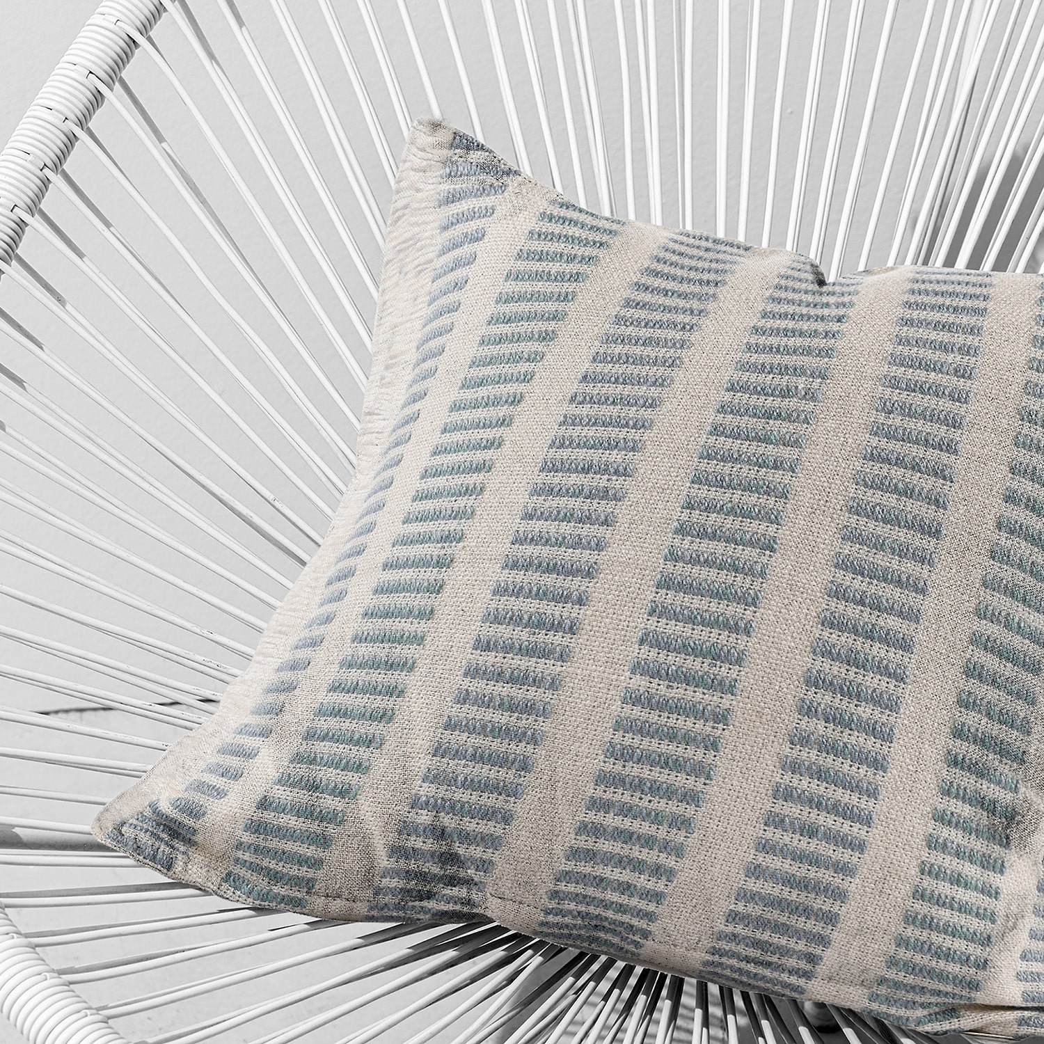 LR Home Frany Stripe Set Of 2 Square Throw Pillow