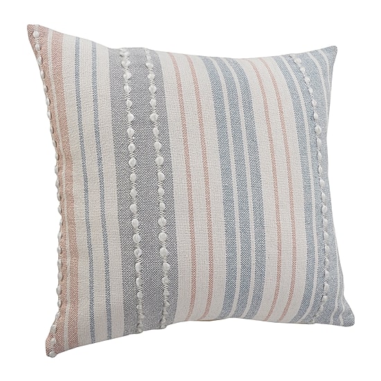 LR Home Jane Stripe Square Throw Pillow