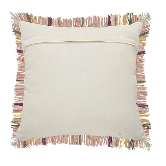 LR Home Astra Plaid Square Throw Pillow