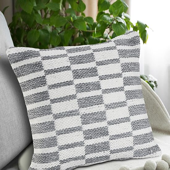 LR Home Mony Geometric Square Throw Pillow